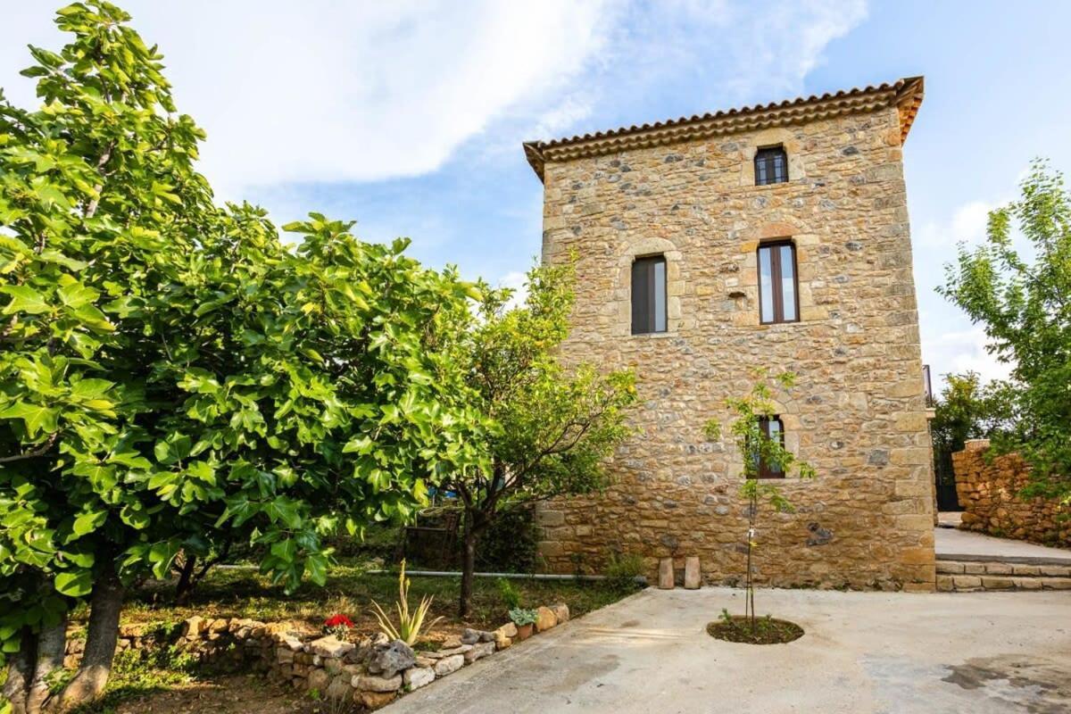 Mantineia Stone Villa-An Ethereal Getaway Megali Mantineia Extérieur photo